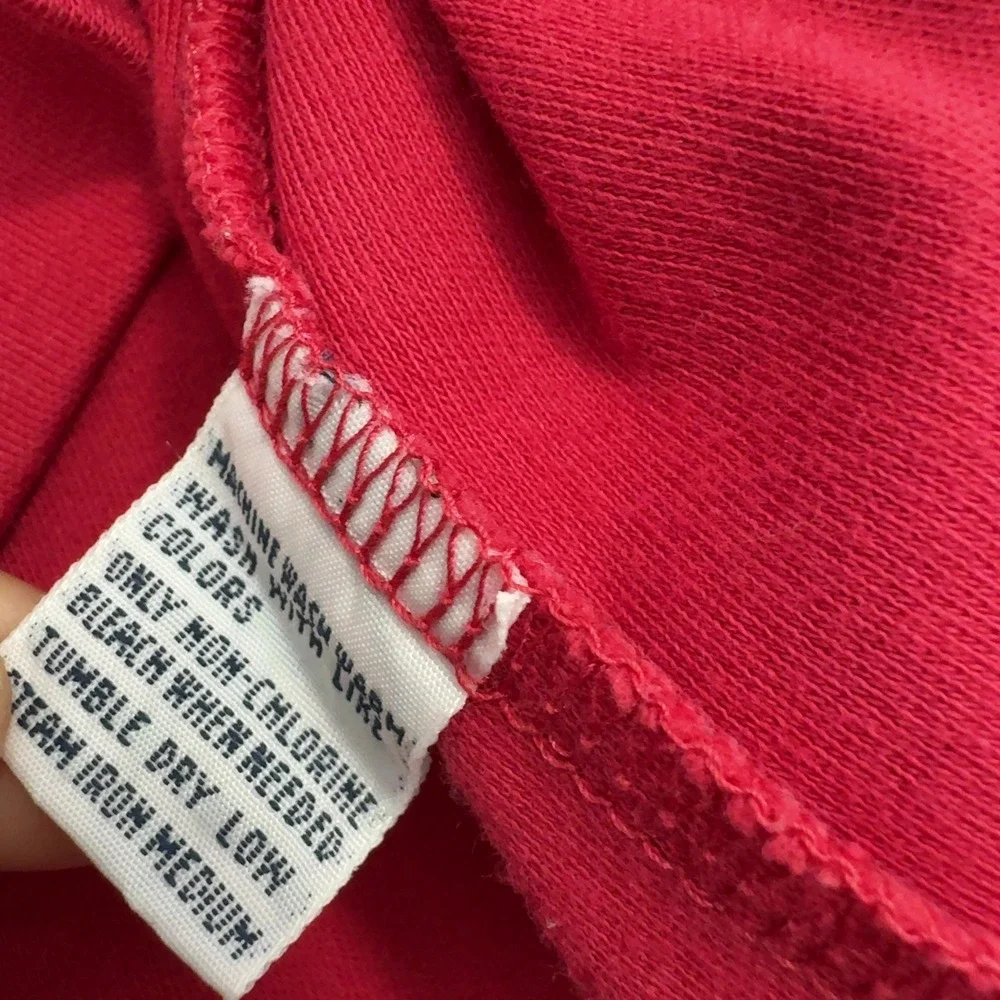 Polo Ralph Lauren Polo Shirt Mens L Red Cotton Short Sleeve Classic Preppy